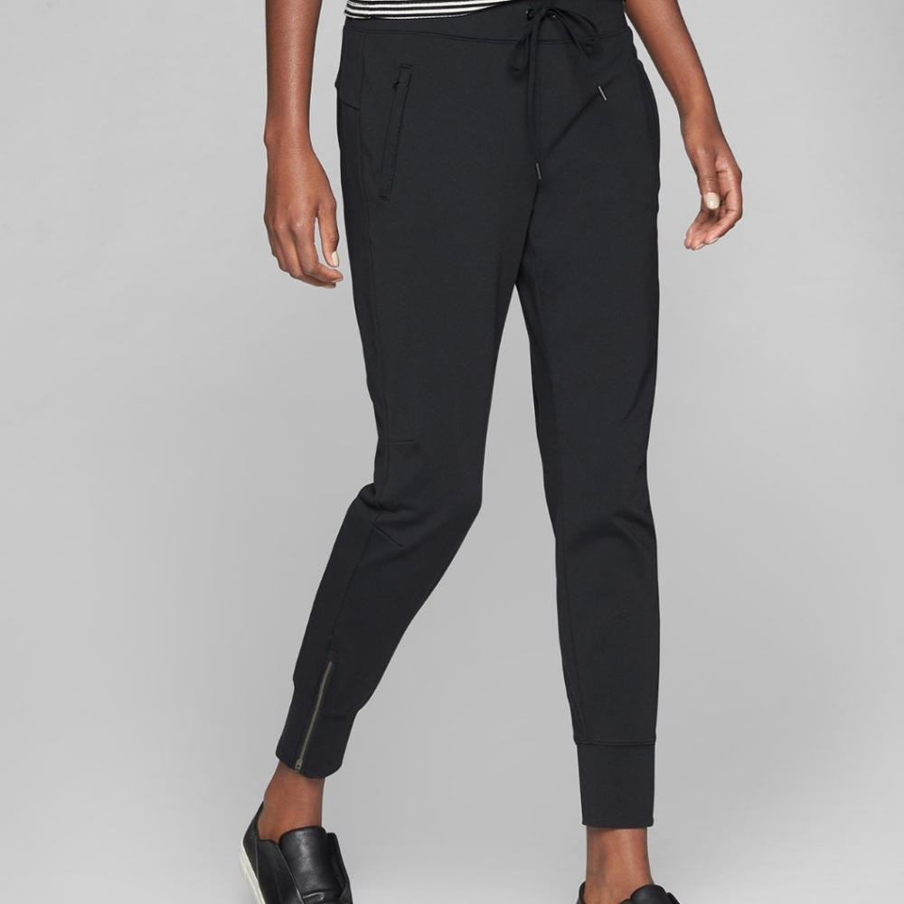 Athleta Metro Street Jogger Zip Ankle Leggings